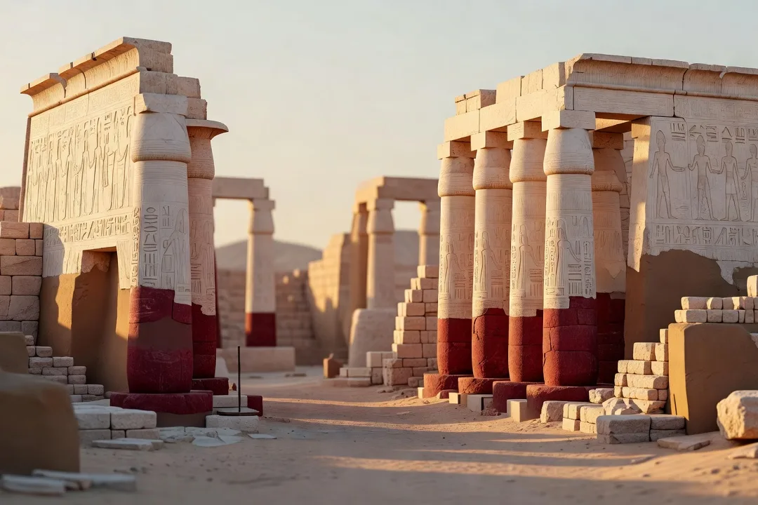 Les vestiges du temple de Karnak, l'une des étapes culturelles majeures d'une croisière sur le Nil.