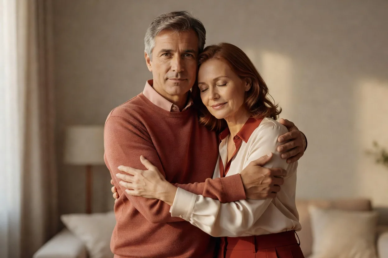 Se soutenir dans les moments difficiles, un signe de relation solide plus fiable que l'absence de tension.