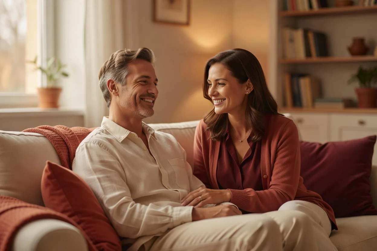 Le rire partagé au quotidien, un indicateur simple mais révélateur d'une relation qui a du sens.